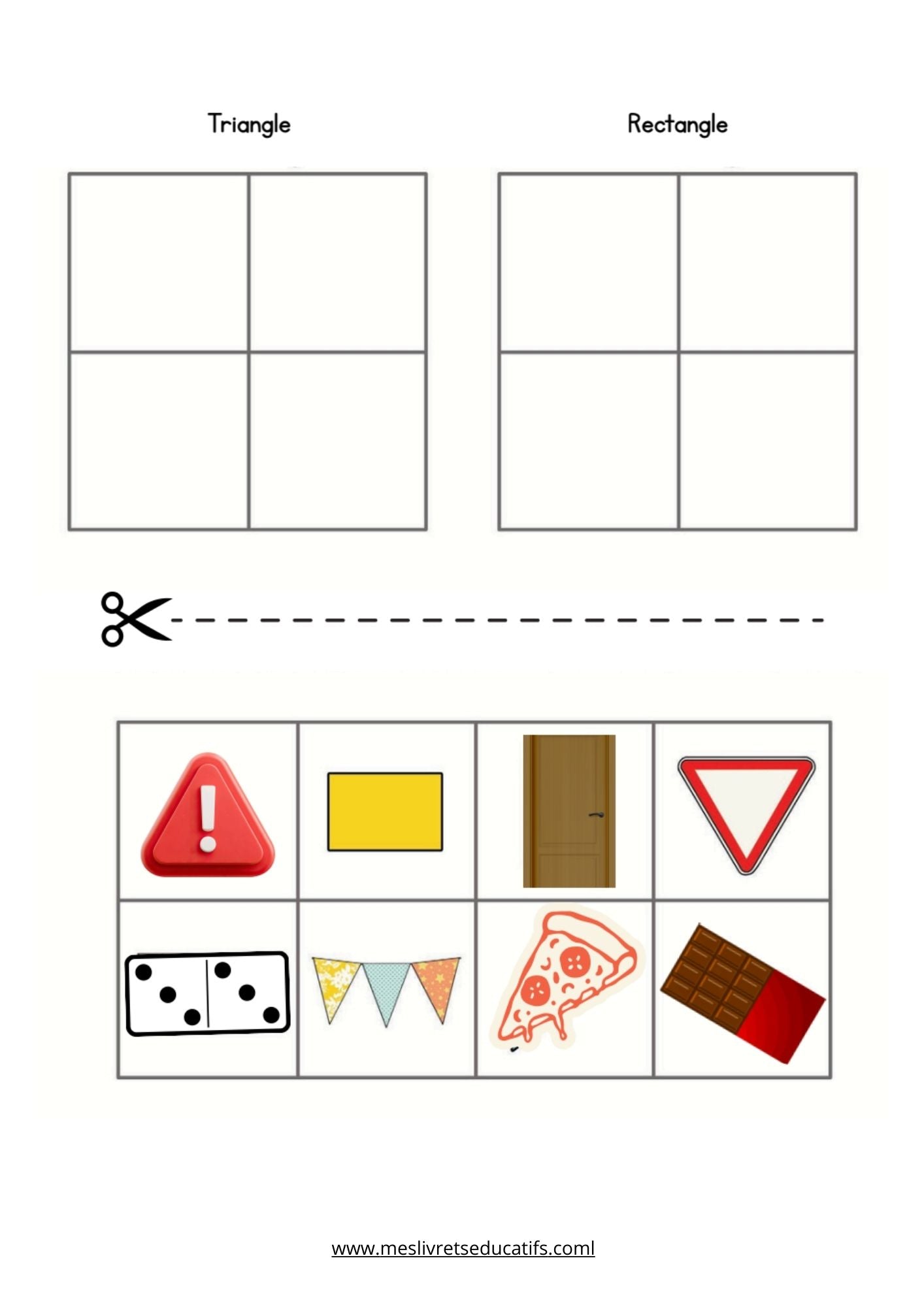 exercices maternelle proposée par mes livrets éducatifs