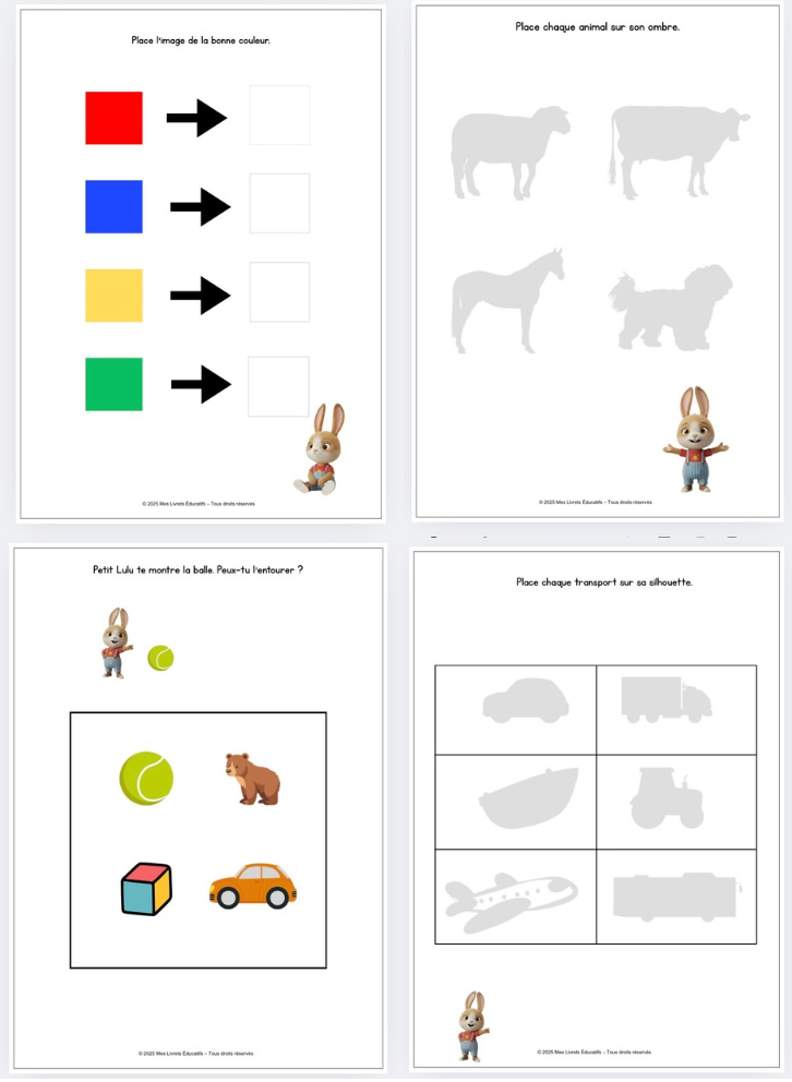 mes livrets éducatifs 